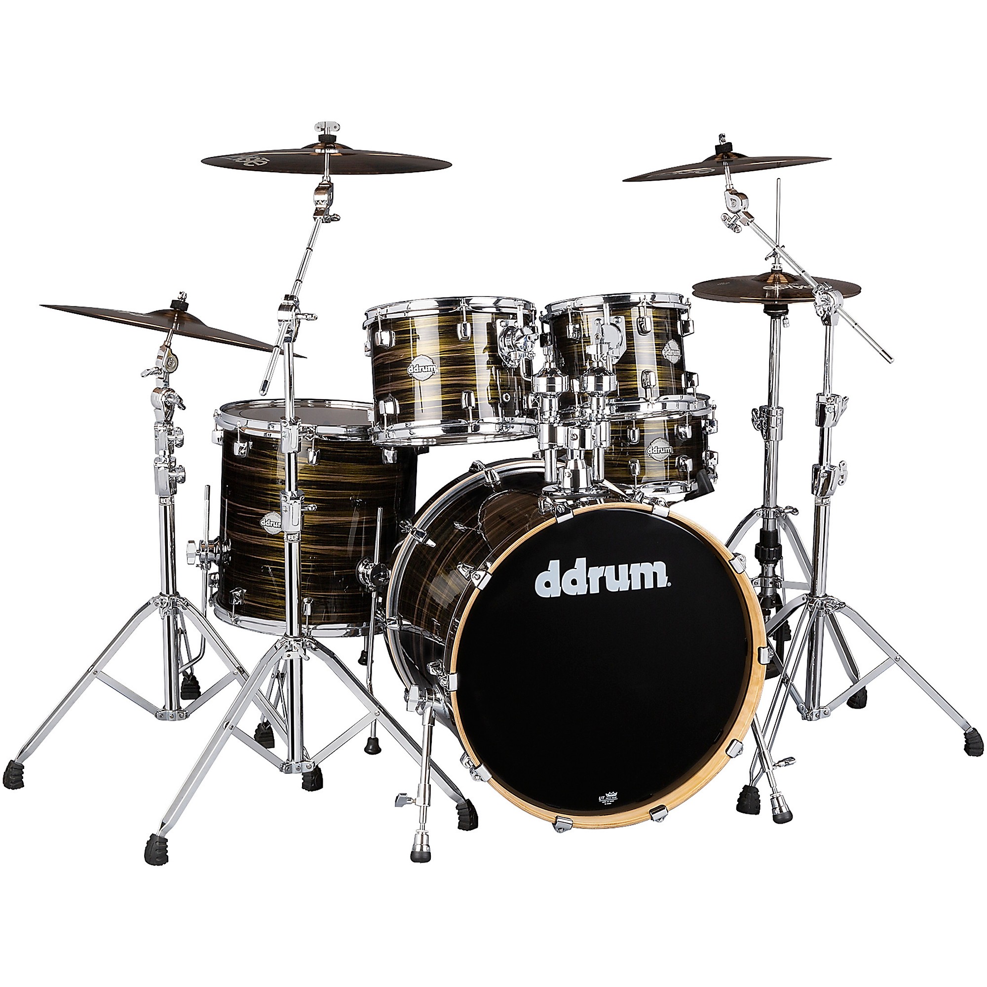 ddrum Dominion Series Birch 5-Piece Shell Pack Brushed Olive