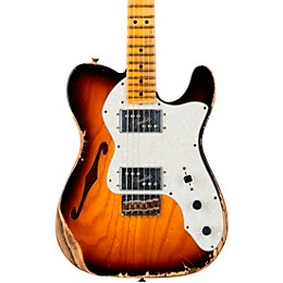 Platinum Fender Custom Shop 72 Telecaster Thinline Heavy