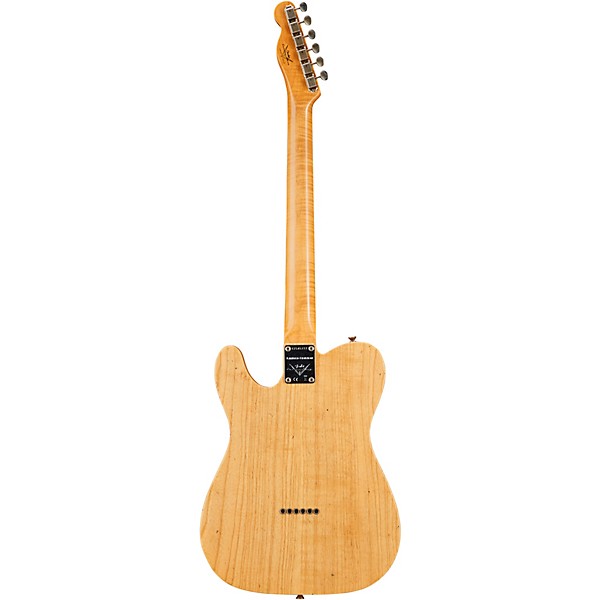 Fender Custom Shop '60s Telecaster Thinline Journeyman Relic Limited-Edition Electric Guitar Aged Natural