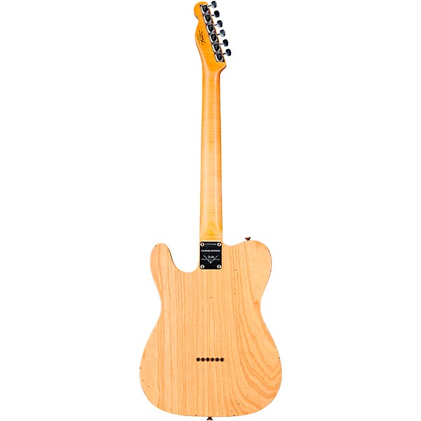 Fender Custom Shop Telecaster Custom Journeyman Relic Limited Edition Electric Guitar Aged Natural