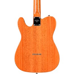 Fender Custom Shop Artisan Telecaster Thinline Fiji Mahogany Body with Flame Koa Top Electric Guitar Aged Natural