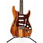 Clearance Fender Custom Shop Artisan Stratocaster Thinline Roasted Ash Body with Flame Koa Top Electric Guitar Aged Natural thumbnail