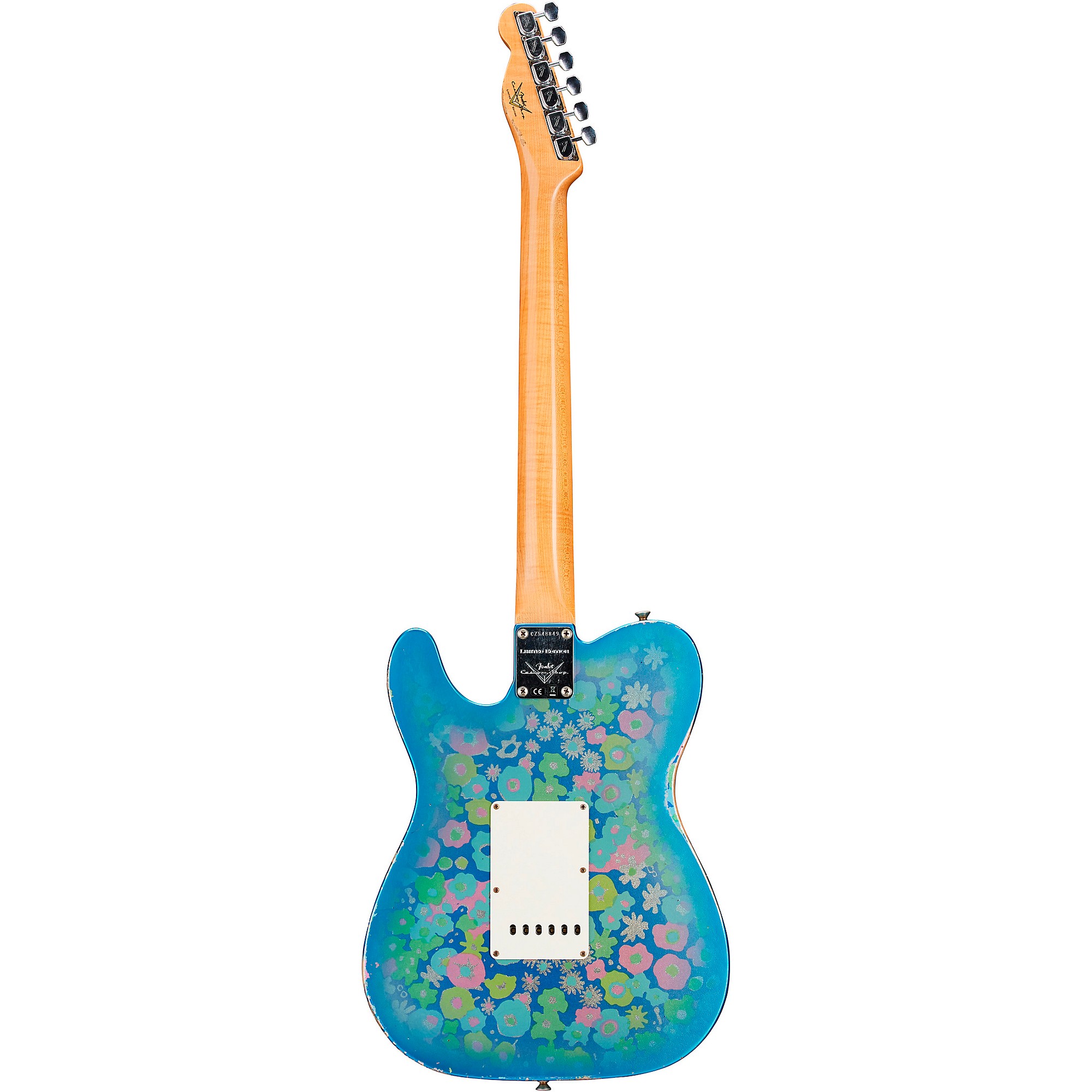 Platinum Fender Custom Shop 72 Telecaster Thinline Relic