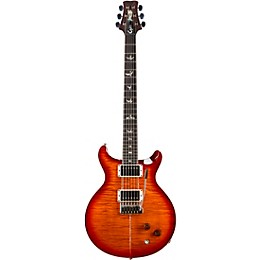 PRS Santana Retro With Santana Pickups and Nickel Hardware Electric Guitar Dark Cherry Burst