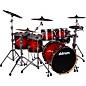 ddrum Dominion Birch 6-Piece Shell Pack With Ash Veneer Red Burst thumbnail
