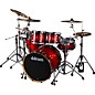 ddrum Dominion Birch 6-Piece Shell Pack With Ash Veneer Red Burst
