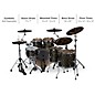 ddrum Dominion Birch 6-Piece Shell Pack With Ash Veneer Trans Black