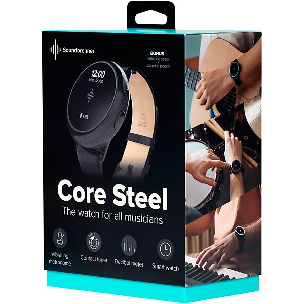 Soundbrenner Core Steel 4-in-1 Smart Music Tool