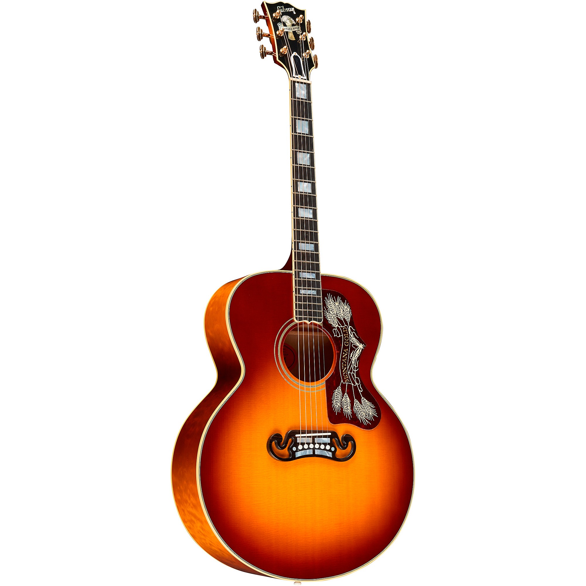Platinum Gibson Montana Gold Acoustic Guitar Autumn Burst