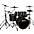 ddrum Dominion Birch 5-Piece Shell Pack With Ash Venee... ddrum Dominion Birch 5-Piece Shell Pack With Ash Veneer Trans Black