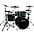 ddrum Dominion Birch 5-Piece Shell Pack With Ash Venee... ddrum Dominion Birch 5-Piece Shell Pack With Ash Veneer Green Burst