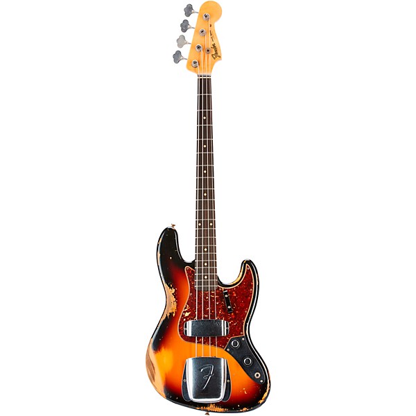 Fender Custom Shop 60 Jazz Bass Heavy Relic 3-Color Sunburst