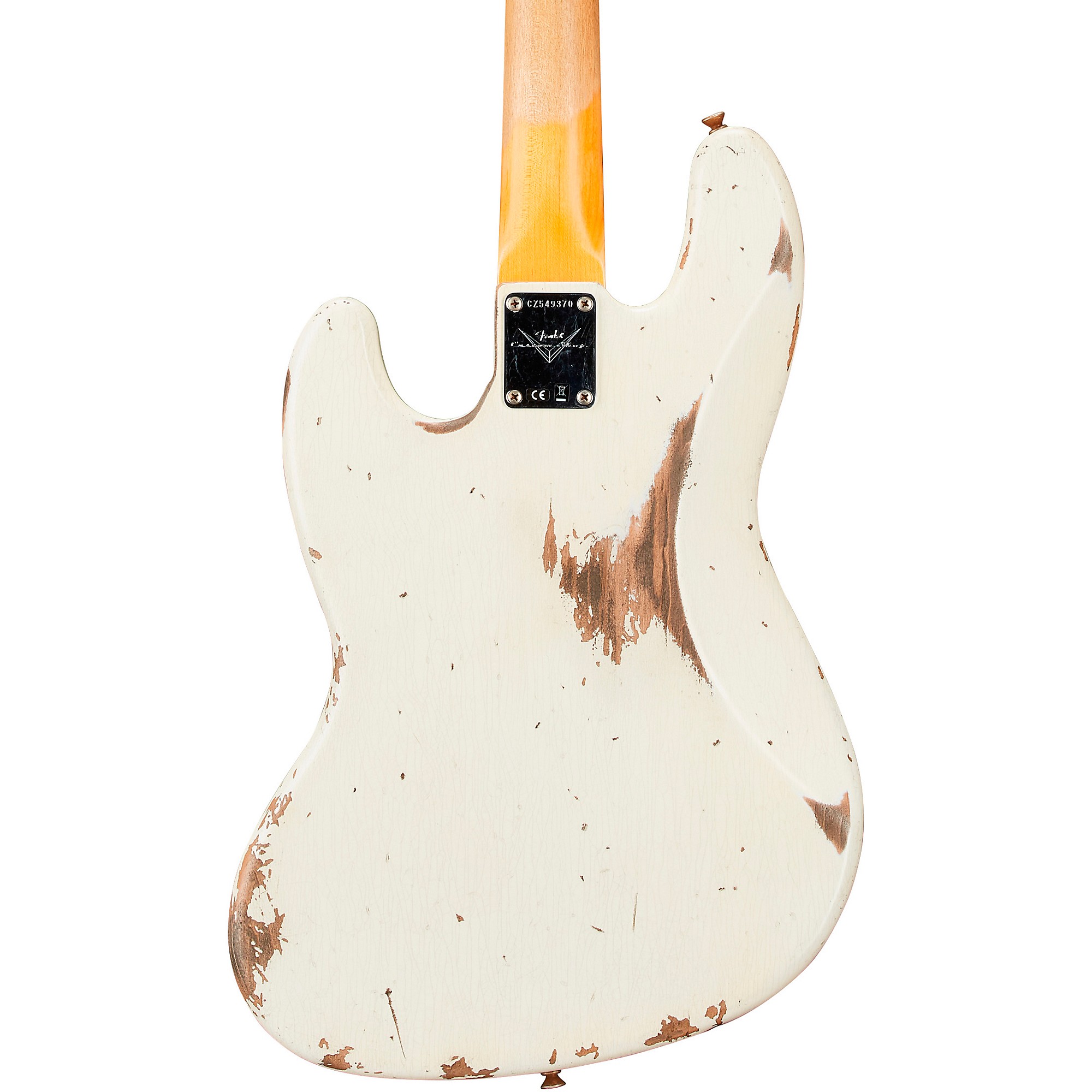 Platinum Fender Custom Shop 60 Jazz Bass Heavy Relic Aged