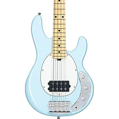 Sterling By Music Man Stingray Short Scale Maple Fingerboard Electric Bass Daphne Blue for sale