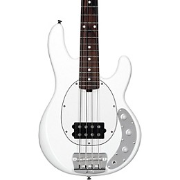 Sterling by Music Man StingRay Short Scale Rosewood Fingerboard Electric Bass Olympic White