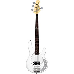 Sterling by Music Man StingRay Short Scale Rosewood Fingerboard Electric Bass Olympic White