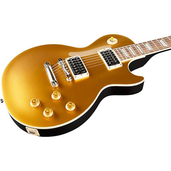 Gibson Slash Les Paul Standard Electric Guitar Victoria Gold Top