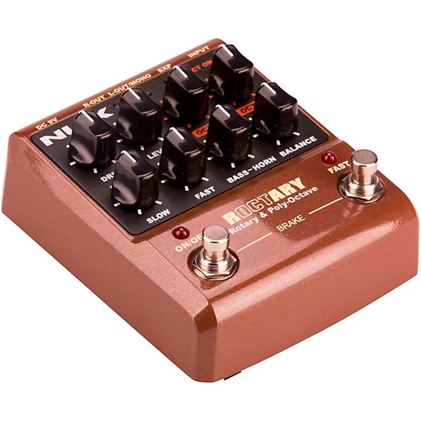 NUX Roctary Polyphonic Octave and Rotary-Speaker Simulator Effects
