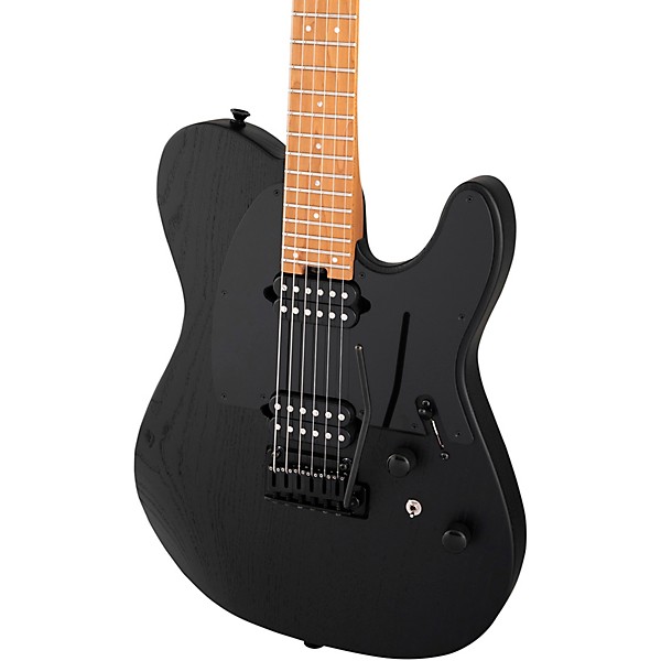 Charvel Pro-Mod So-Cal Style 2 24 HH 2PT CM Ash Electric Guitar Black Ash