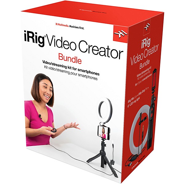 Open Box IK Multimedia iRig Video Creator Bundle Level 1 Regular