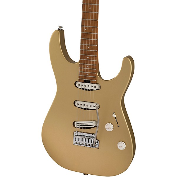 Charvel Pro-Mod DK22 SSS 2PT CM Electric Guitar Pharaohs Gold