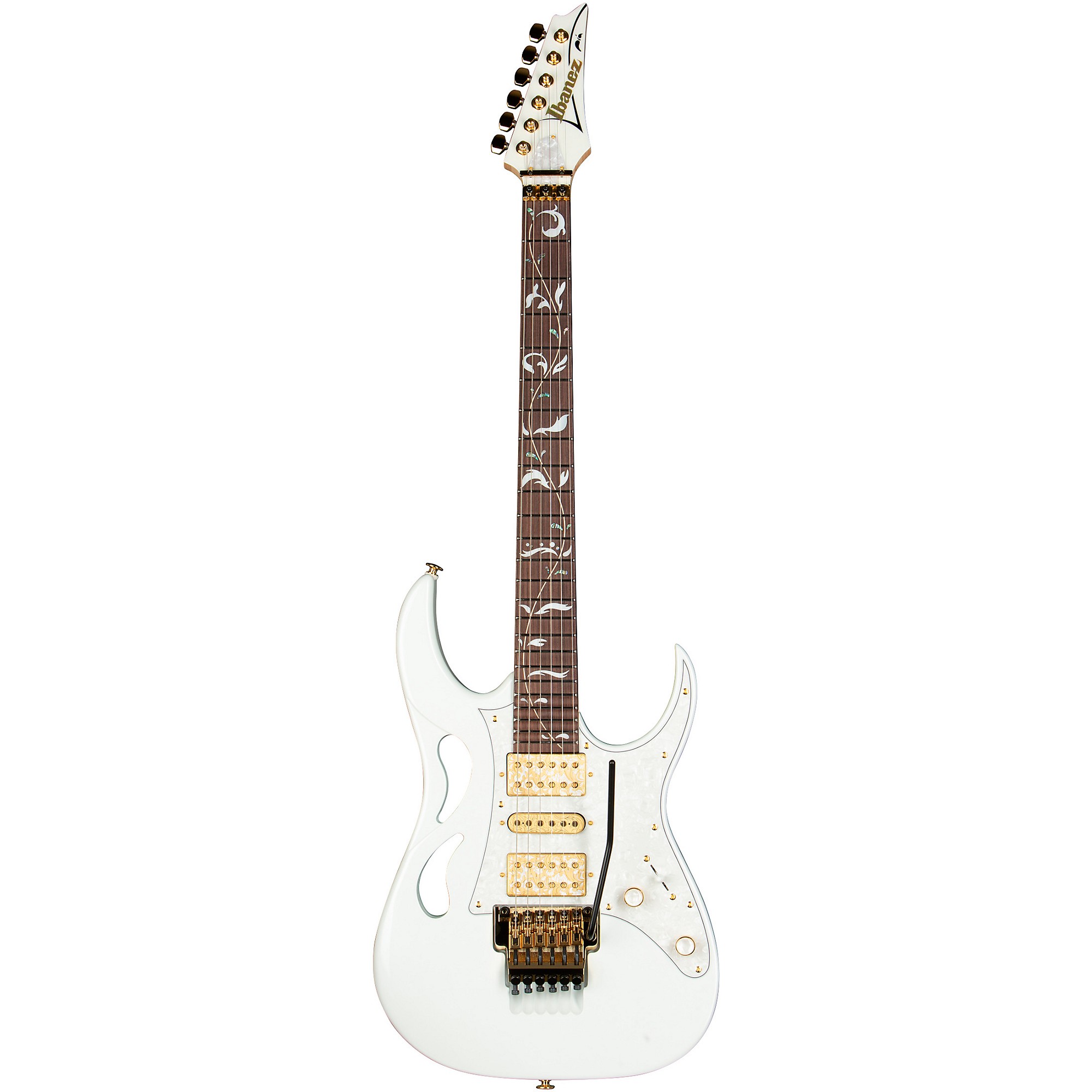 Ibanez PIA3761 Steve Vai Signature Electric Guitar Stallion White