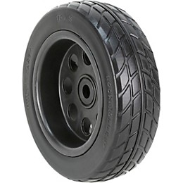 Rock N Roller RWHLO10X3BK 10"x3" R-Trac Wheel for R10, R12 Carts, Black Hub 2-Pack