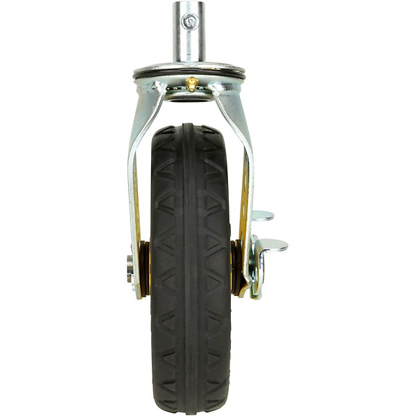 Rock N Roller RCSTR8X2 8" x 2" R-Trac Caster with Brake For R12 Carts - 2-Pack