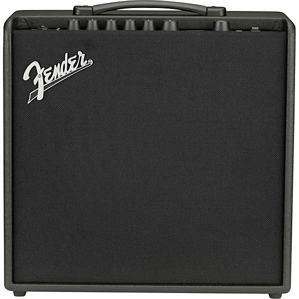 Open Box Fender Mustang LT50 50W 1x12 Guitar Combo Amp Level 1 Black