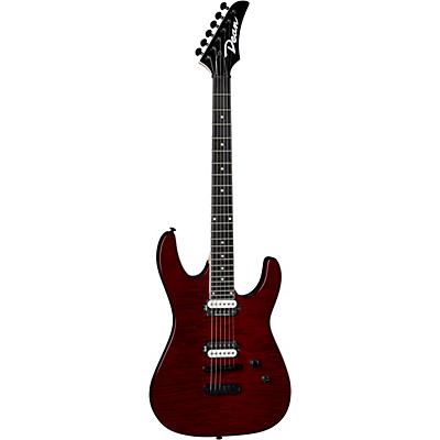 Dean Modern 24 Select Flame Top Electric Guitar Transparent Cherry for sale