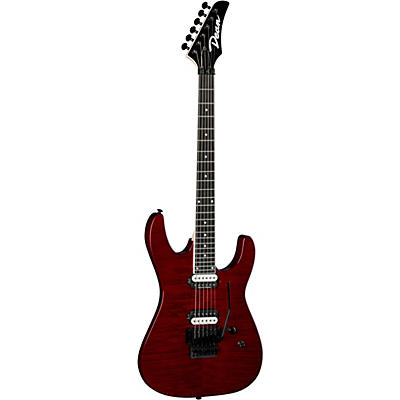 Dean Modern 24 Select Flame Top With Floyd Rose Bridge Electric Guitar Transparent Cherry for sale