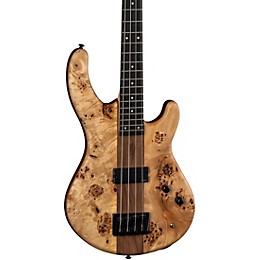 Dean Edge Pro Select Burled Poplar Electric Bass Satin Natural