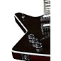 Dean A left-handed Dean with dual Duncan humbuckers. Classic Black