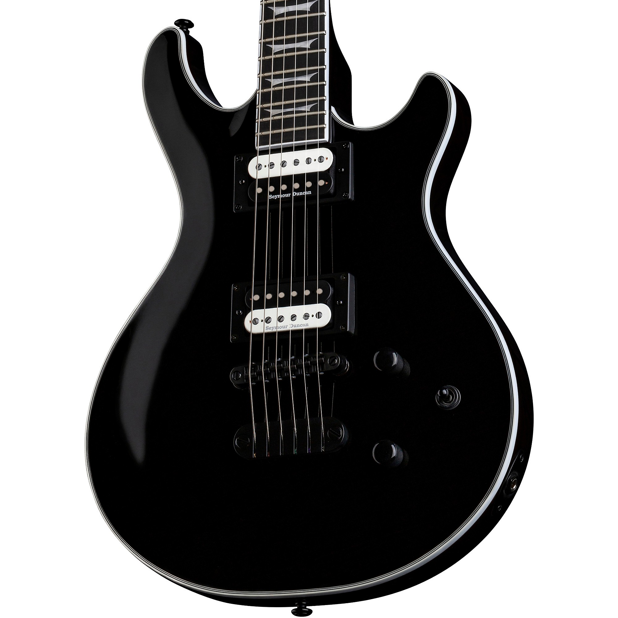 Open Box Dean Icon Select Electric Guitar Classic Black