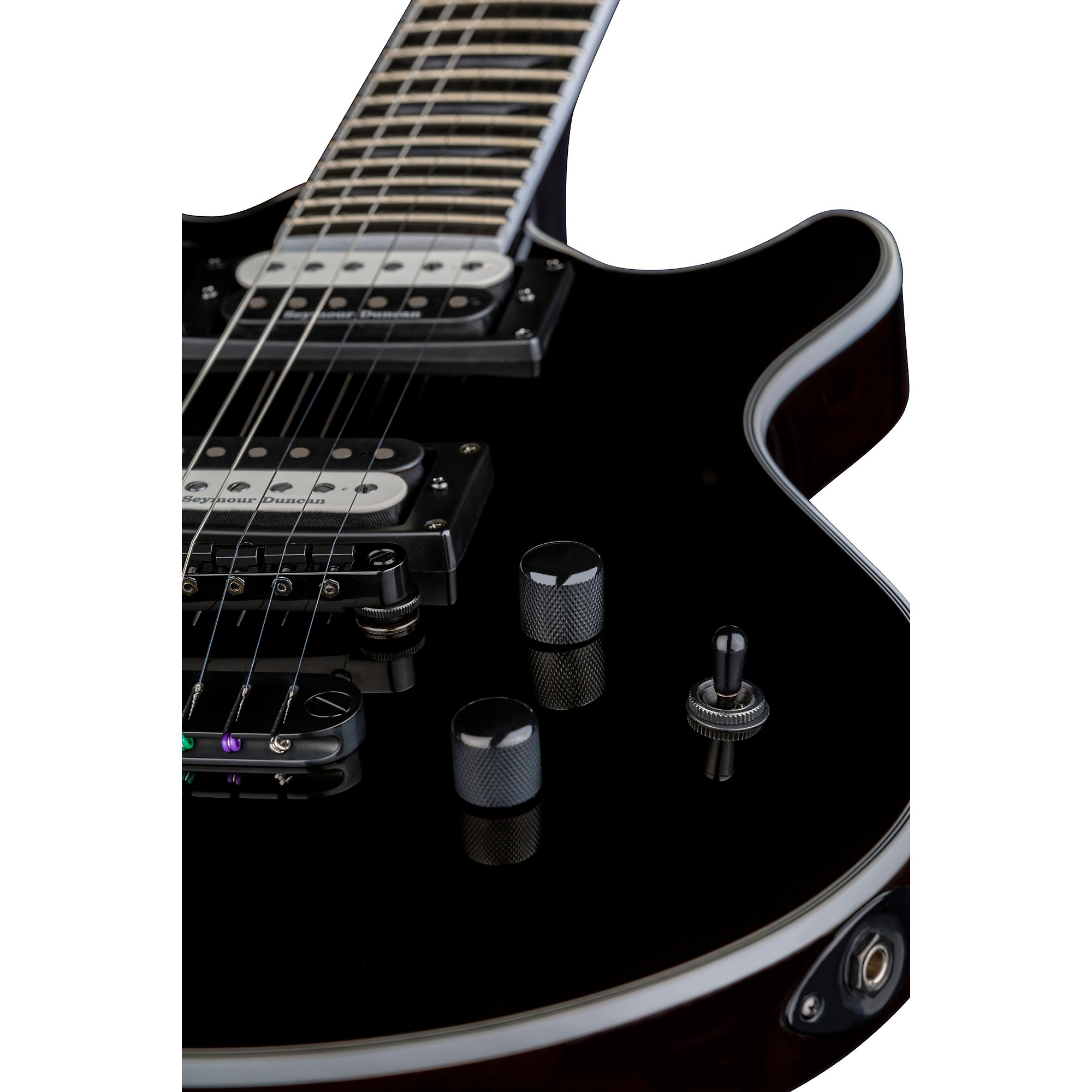 Open Box Dean Icon Select Electric Guitar Classic Black