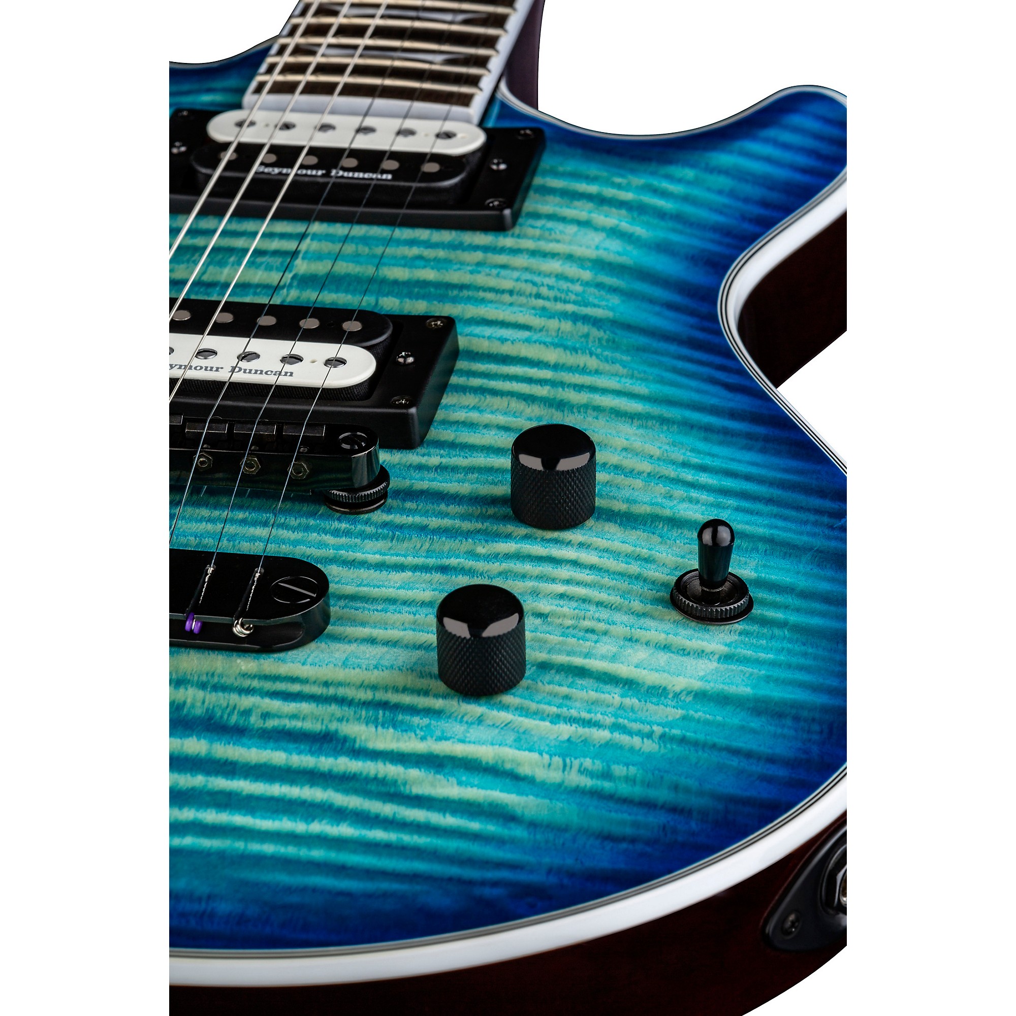 Dean Icon Select Flame Top Electric Guitar Ocean Burst | Guitar Center