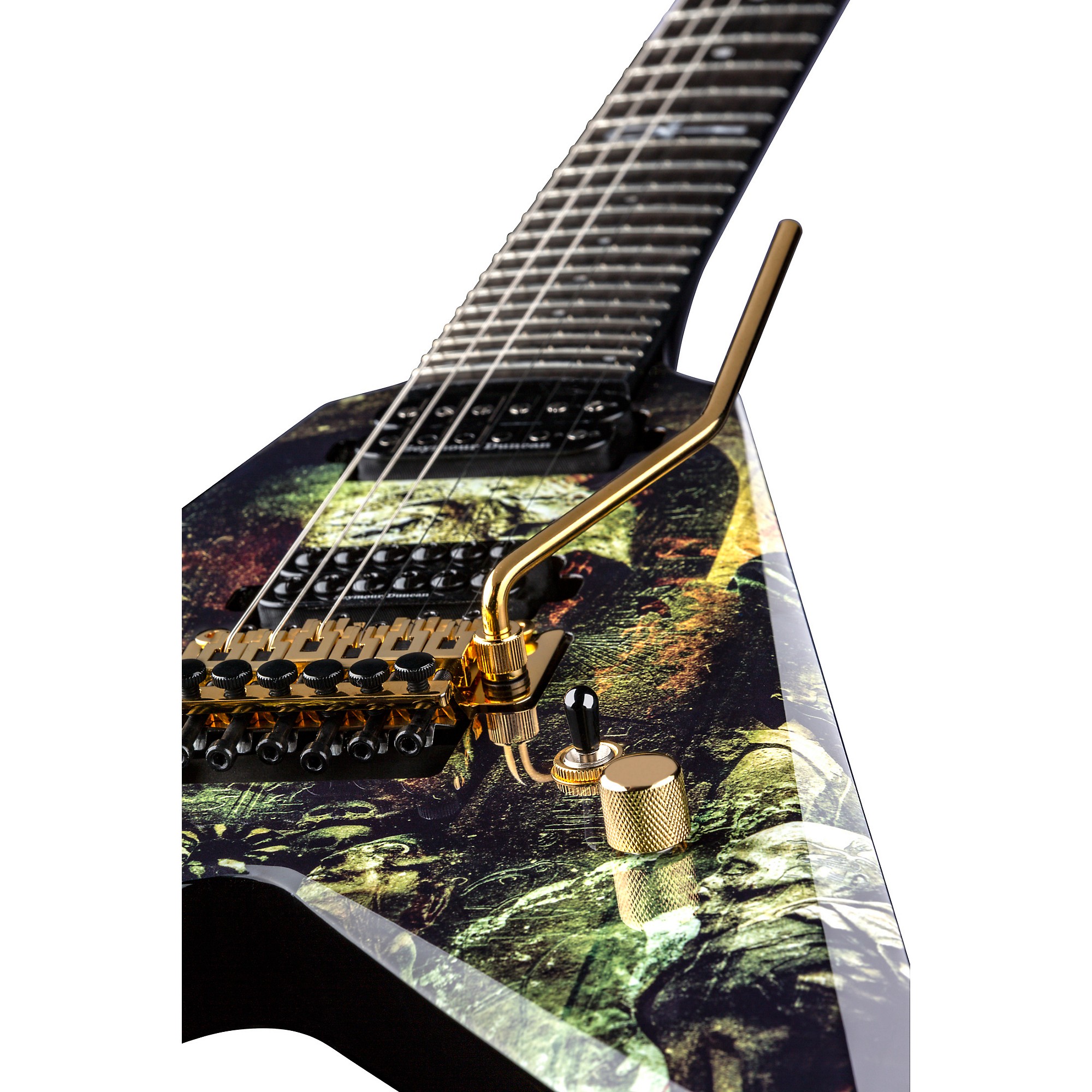 Open Box Dean Karl Sanders V with Floyd Electric Guitar Gates of