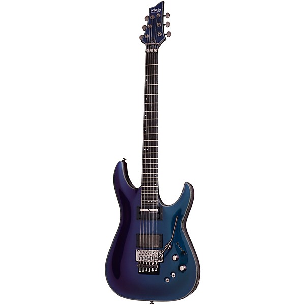 Schecter Guitar Research Hellraiser Hybrid C-1 FR-S 6-String Solid-Body Electric Guitar Ultraviolet