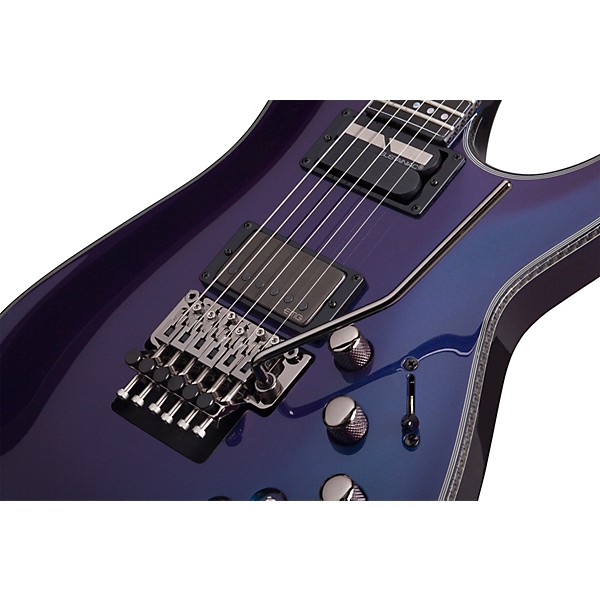 Schecter Guitar Research Hellraiser Hybrid C-1 FR-S 6-String Solid-Body Electric Guitar Ultraviolet