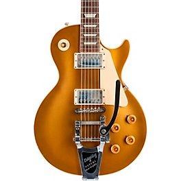 Gibson Custom Murphy Lab '57 Les Paul All-Gold Light Aged With Bigsby Electric Guitar Gold Top