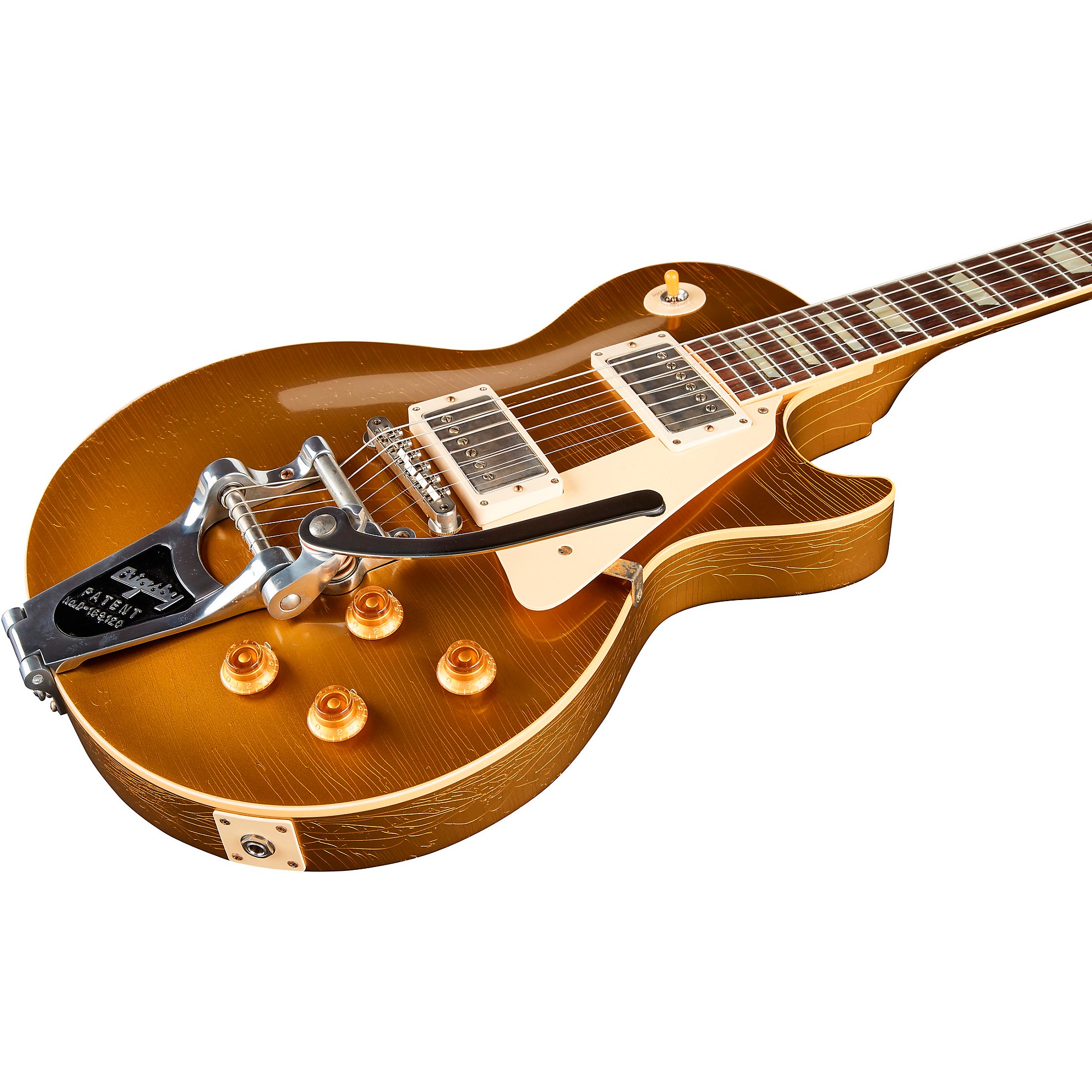 Platinum Gibson Custom Murphy Lab '57 Les Paul All-Gold Light Aged