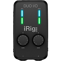 Open Box IK Multimedia iRig Pro Duo I/O Audio/MIDI Interface Level 2  194744708497