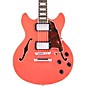 D'Angelico Premier Series Mini DC Semi-Hollow Electric Guitar Stop-bar Tailpiece Fiesta Red thumbnail