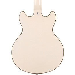 Open Box D'Angelico Premier Series Mini DC Semi-Hollow Electric Guitar Stop-bar Tailpiece Level 1 Champagne