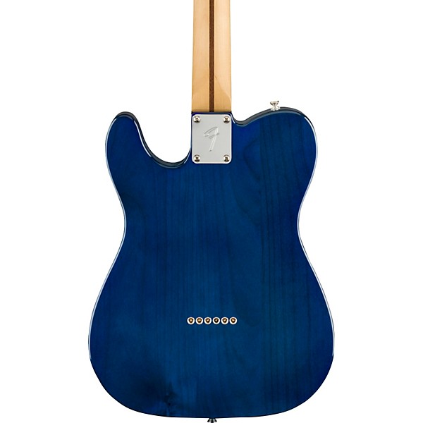 Open Box Fender Player Telecaster Plus Top Maple Fingerboard Limited-Edition Electric Guitar Level 2 Blue Burst 194744849602