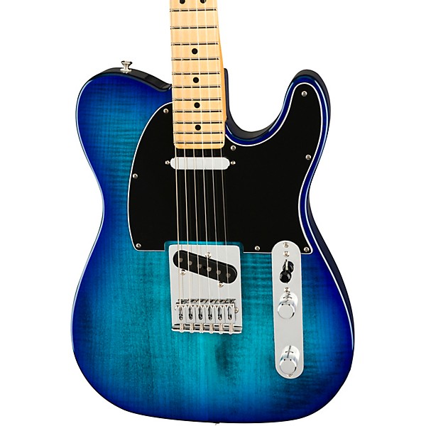 Open Box Fender Player Telecaster Plus Top Maple Fingerboard Limited-Edition Electric Guitar Level 2 Blue Burst 194744849602