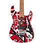 EVH Striped Series Frankie Electric Guitar Red with Black and White Stripes Relic thumbnail