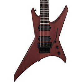 Jackson Pro Series Signature Dave Davidson Warrior WR7 MAH Electric Guitar Walnut Stain