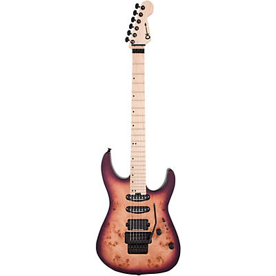 Charvel Pro-Mod Dk24 Hss Fr M Poplar Electric Guitar Purple Sunset for sale