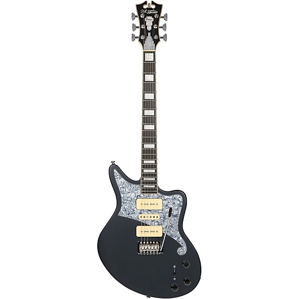 D'Angelico Premier Series Bob Weir Bedford Solidbody Electric Guitar With Tremolo Matte Stone